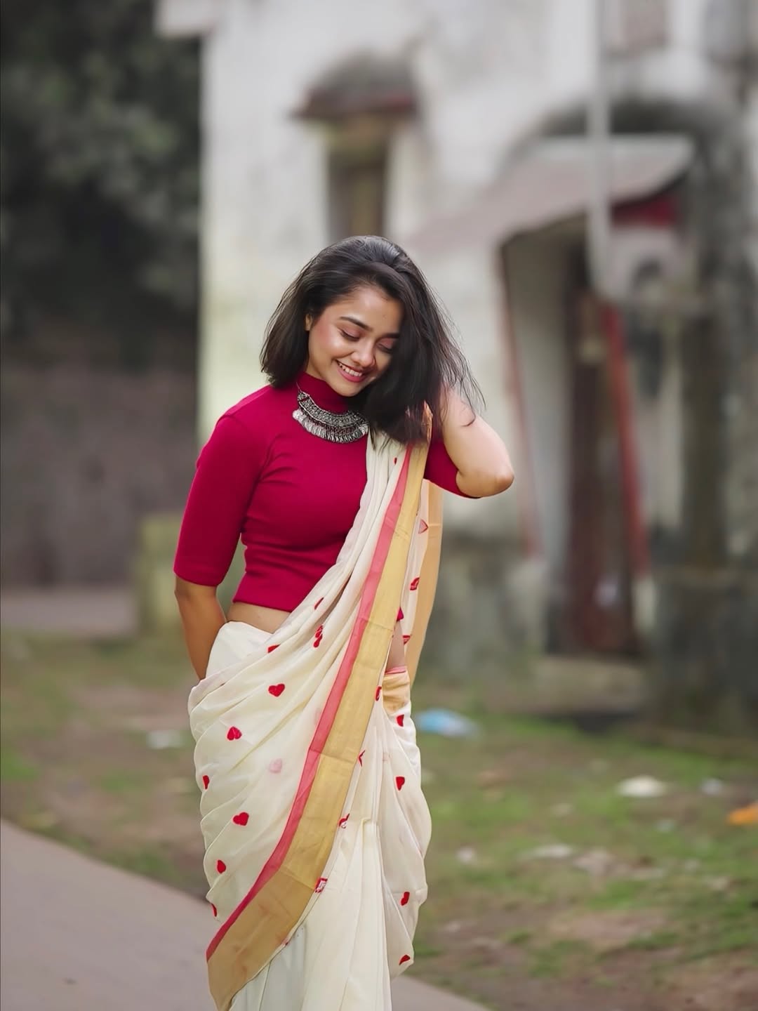 Soft Mulmul Cotton Saree | Skin-Friendly Lightweight Saree