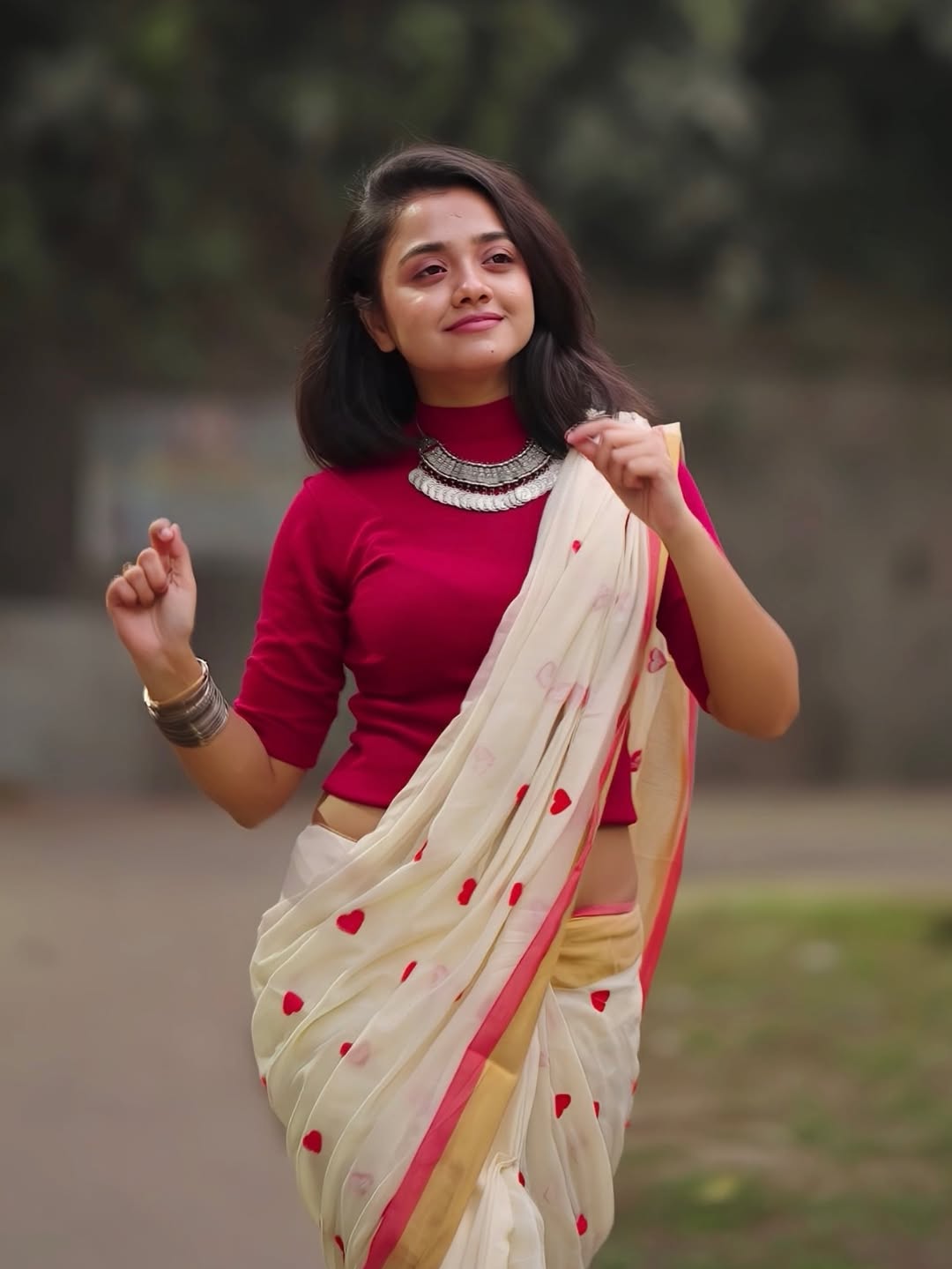 Soft Mulmul Cotton Saree | Skin-Friendly Lightweight Saree