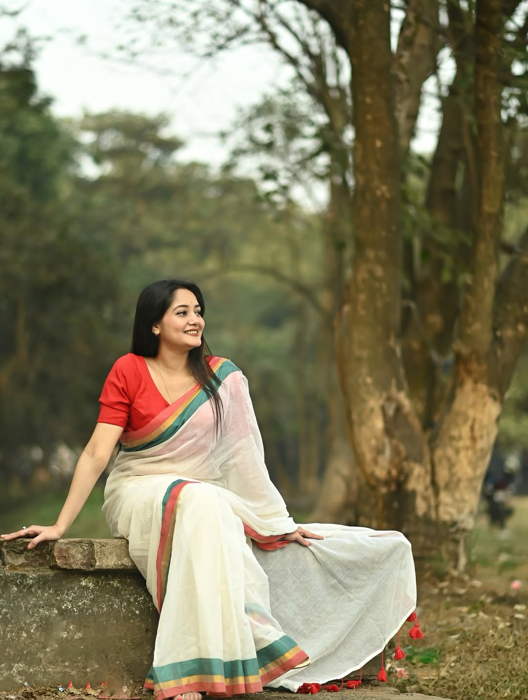Soft Mulmul Cotton Saree | Skin-Friendly Lightweight Saree